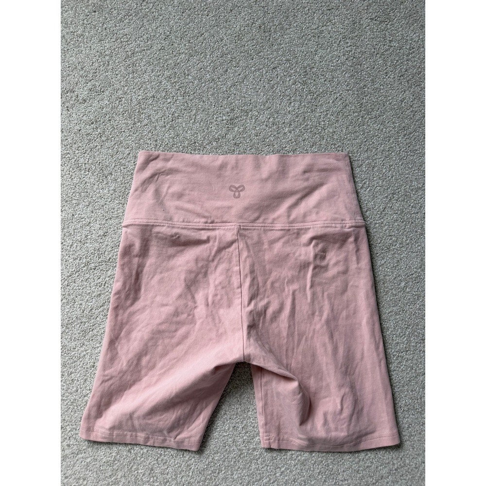 Tna Cotton Athleisure Biker Shorts Size S Pink High Waisted Atmosphere Short